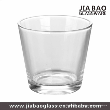 Vela de cristal transparente con 9 onzas